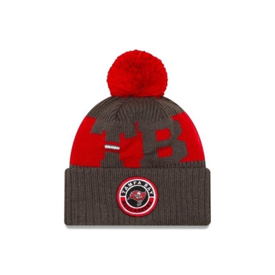 Sapca New Era Tampa Bay Buccaneers NFL Alternate Cold Weather Sport Knit Beanie - Gri